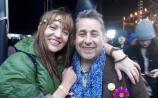 Franc pictured with Annette Leogue from Portlaoise at Electric Picnic 