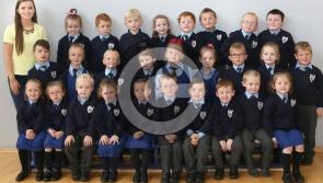 Brave little boys and girls from Laois and Offaly take their first junior infant steps in Portarlington