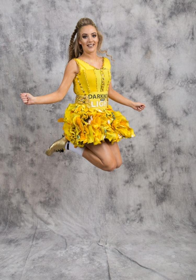 Saoirse Dempsey models Darkness into Light