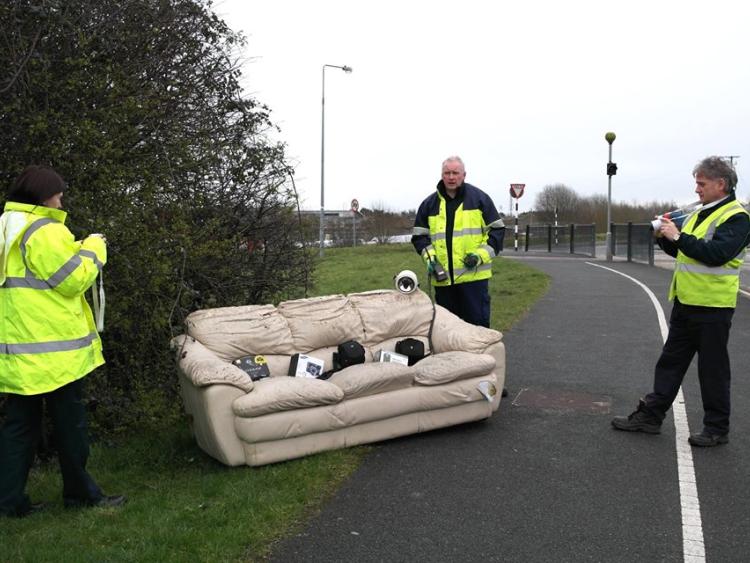Litter wardens 'not just lounging around' in Portlaoise
