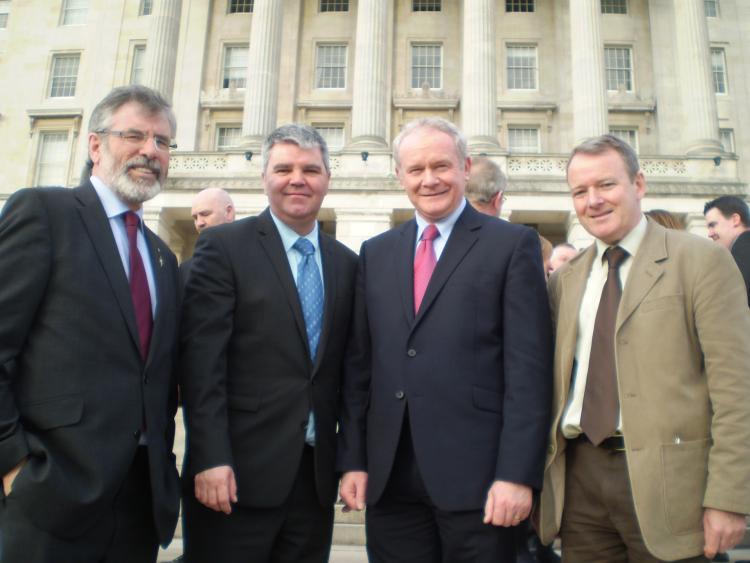 Martin McGuinness played key role in peace process and also inspired  32 county political gains says Laois SF's Brian Stanley 