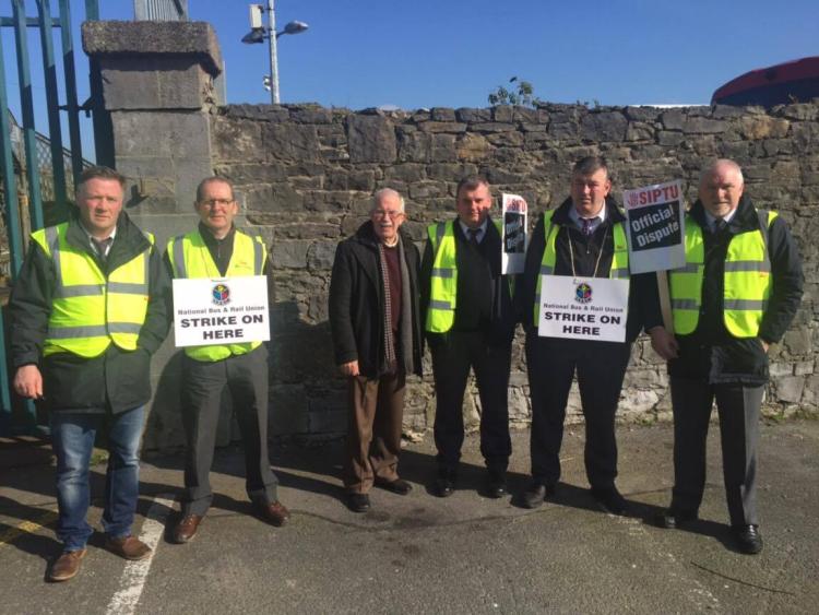 Bus Bus Eireann workers in Tipperary