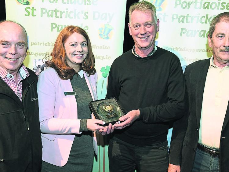 St Patrick's Day Parade awards.