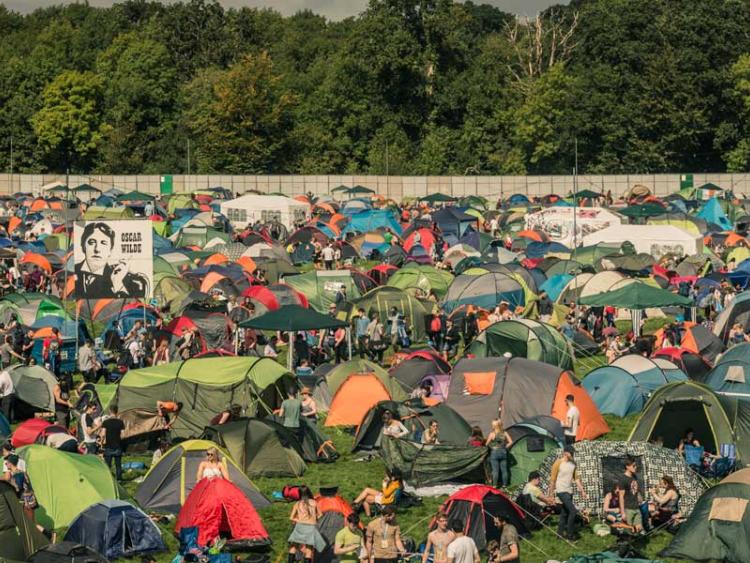 Electric Picnic tents campsite