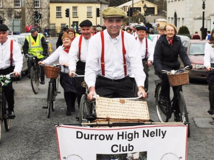 The Durrow High Nellies pictured at the Durrow St Patricks Day Parade