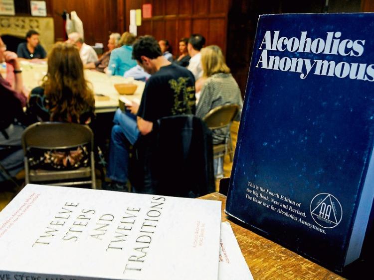 Open meeting of Alcholics Anonymous in Portlaoise