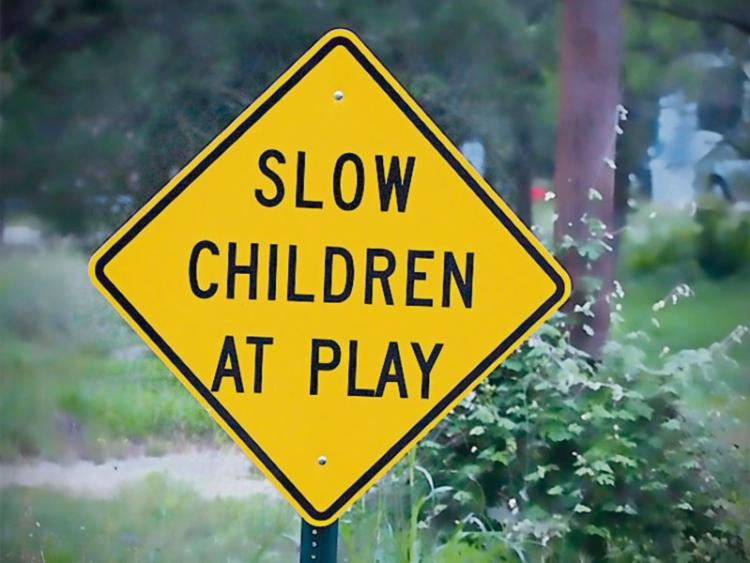 Children at play against the rules
