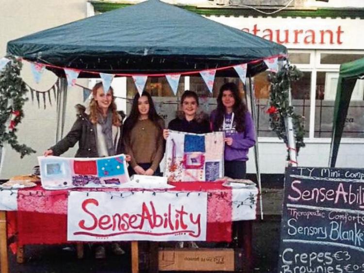 Laois students' SenseAbility blankets helping  people with Alzheimers and Autism