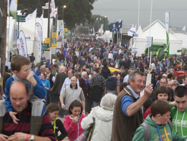 Some of the huge attendance at the National Ploughing Championships at Ratheniska in 2013.Picture: Alf Harvey/hrphoto.ie