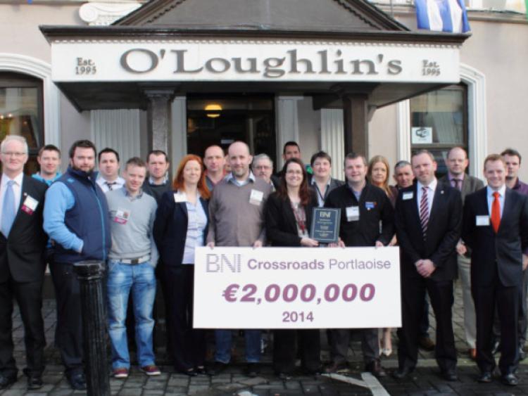 Portlaoise business group called the Crossroads BNI have hit the �2 million euro of invoiced business. Pic: twistedpixelsphotography.com