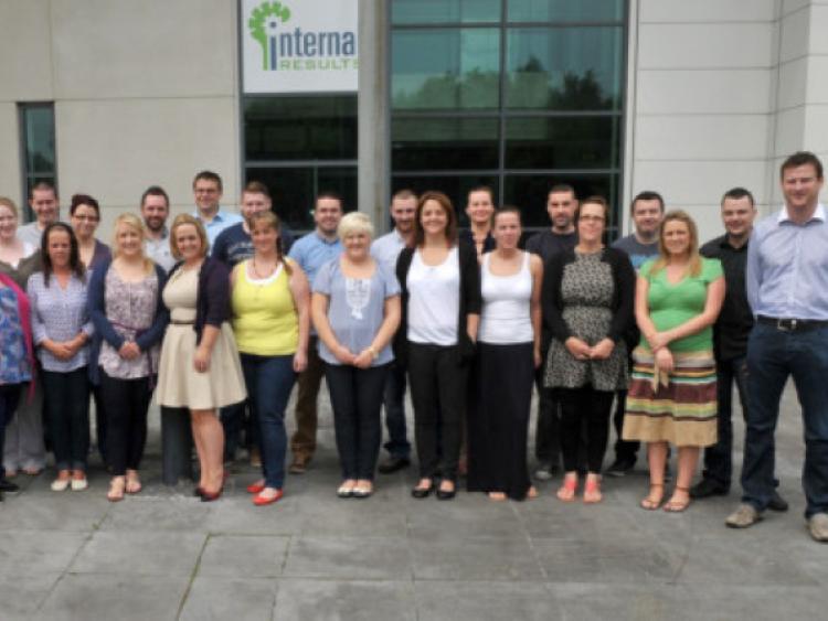 Management and Staff of Internal Results,who have moved to the IDA Business & Technology Park in Portlaoise.                  Photo Kevin Byrne
