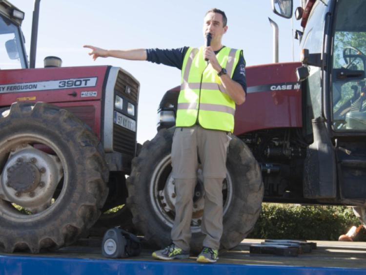 Organiser Eoin Lowry at the Plough On and Run in aid of VITA at Ratheniska.Picture: Alf Harvey/hrphoto.ie