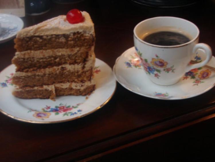 Imelda Tynan's coffee cake