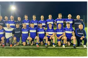 The Pfizer (Kildare) team that defeated reigning champions Kerry's Liebherr
