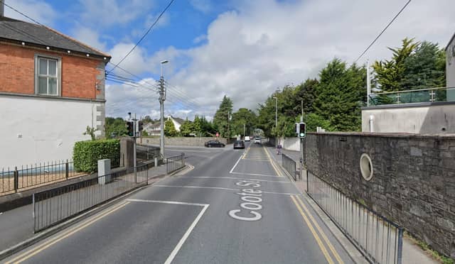 The N80 Mountmellick to Portlaoise road at Harpurs Lane junction. Pic: Google Maps