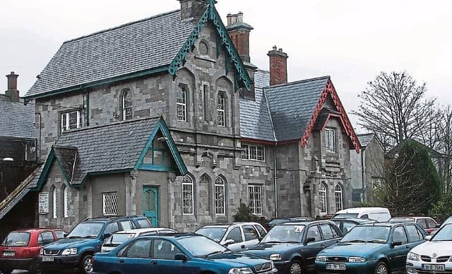 Portlaoise train station car park.