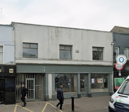 The building on Main Street in Portlaoise which housed the first Ken Black's store