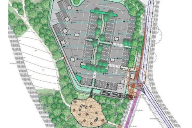 Laois County Council will also open a new pedestrian laneway up to the Rock, and a one way roads system around it. MORE BELOW PHOTO