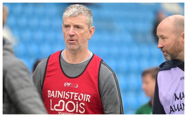 Portarlington Senior Football Manager Pat Roe. Picture Credit: Denis Byrne