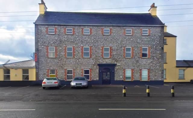 The East End Hotel in Portarlington, which was used an IPAS centre.