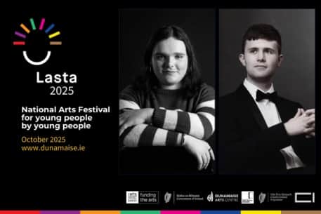 Curated by Laois artists David Vesey and Ellie Lee Henry, the festival has been designed with young people at its heart, while remaining open and welcoming to audiences of all ages.