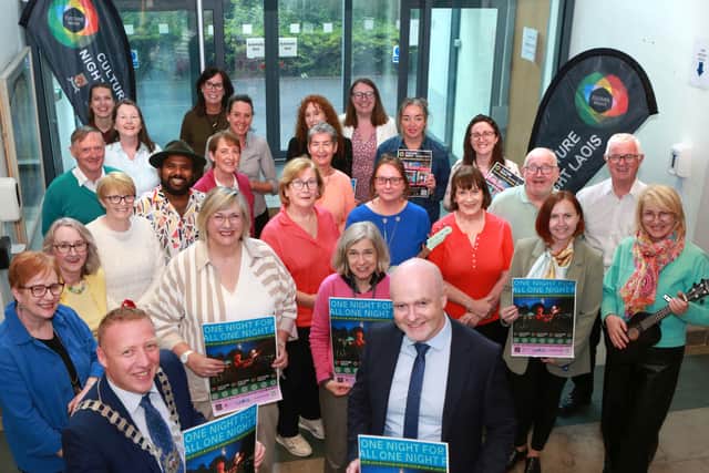 Laois Libraries will also play host to a number of events including Spink and Mountmellick Comhaltas, storytelling in Portlaoise and Mountrath libraries and an evening of music, comedy and dance with Ann Moylan in Rathdowney Library.