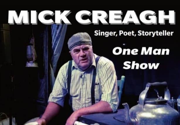 Pictured: Mick Creagh presents 'C'mere 'til I tell ya a good one'