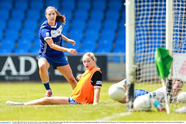 Laois Gaelic footballers triumph in goalfest to book All-Ireland final ...
