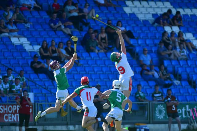 A whirlwind two-minute period which saw three goals go in proved to be the turning of the game as Rathdowney-Errill took the lead at that stage for the first time and never looked back. MORE BELOW PHOTO.