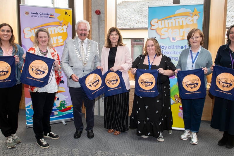 PICTURES: Laois kids launch Summer Stars Reading programme in Portlaoise!