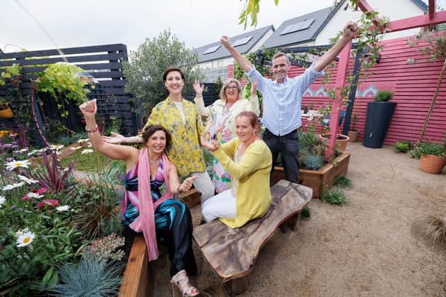 “It’s an immense feeling; there will be a hundred thousand people coming to see our garden and it means the world," Debbie said on her win.