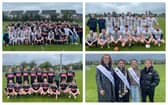 The two escorts teams alongside the Roses