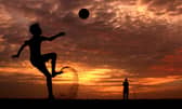 Photo by manu mangalassery: https://www.pexels.com/photo/silhouette-of-a-boy-playing-ball-during-sunset-978695/