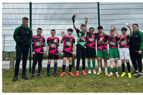 The victorious Portlaoise Educate Together team