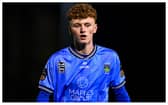 6 November 2024; Roy Lawlor of UCD during the UEFA Youth League second round 2nd leg match between UCD and 2 Korriku at UCD Bowl in Dublin. Photo by Tyler Miller/Sportsfile