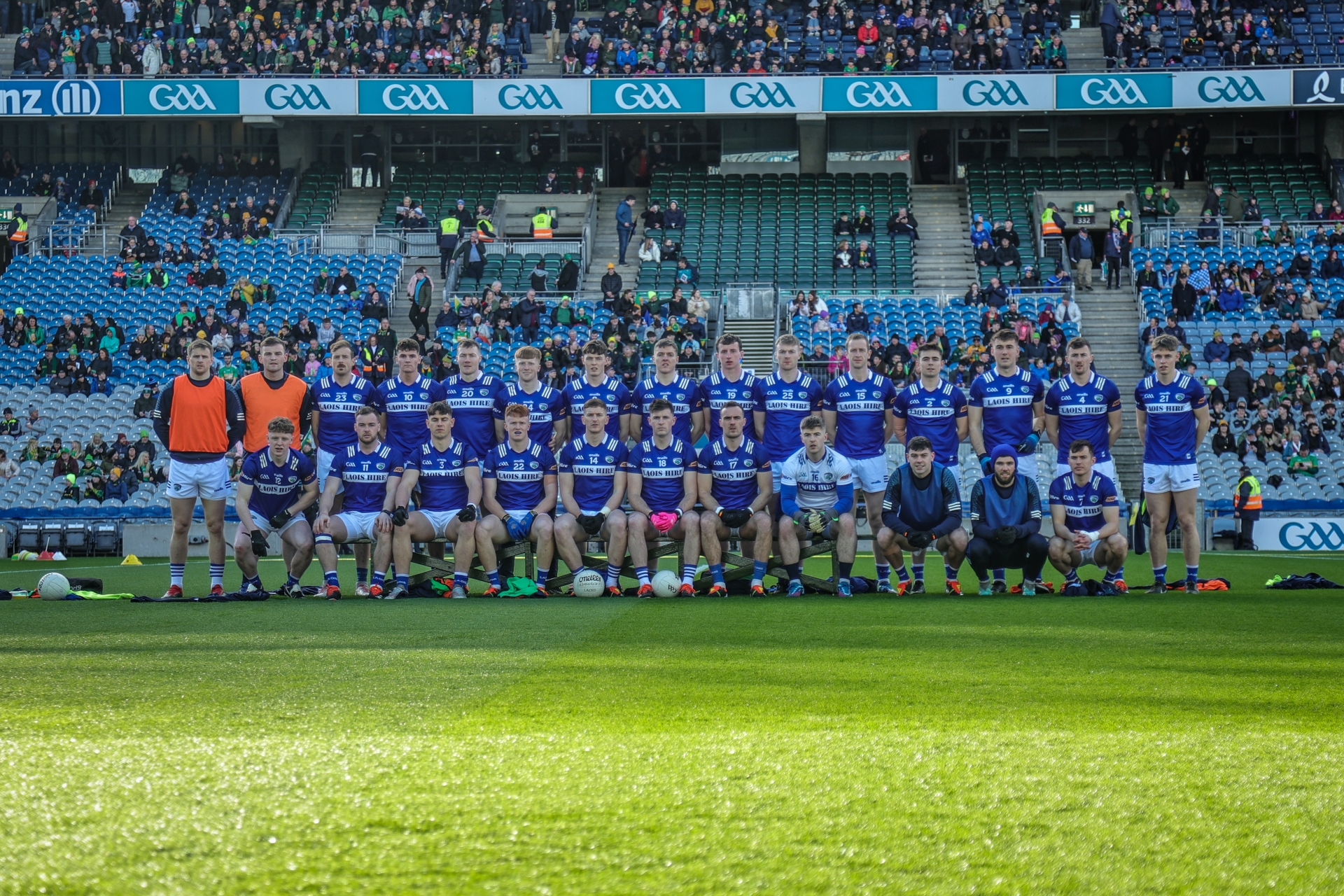 2024 IN PICTURES: Laois GAA supporters cheer on Laois in Croke Park