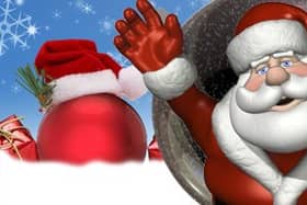 What weather is Santa bringing