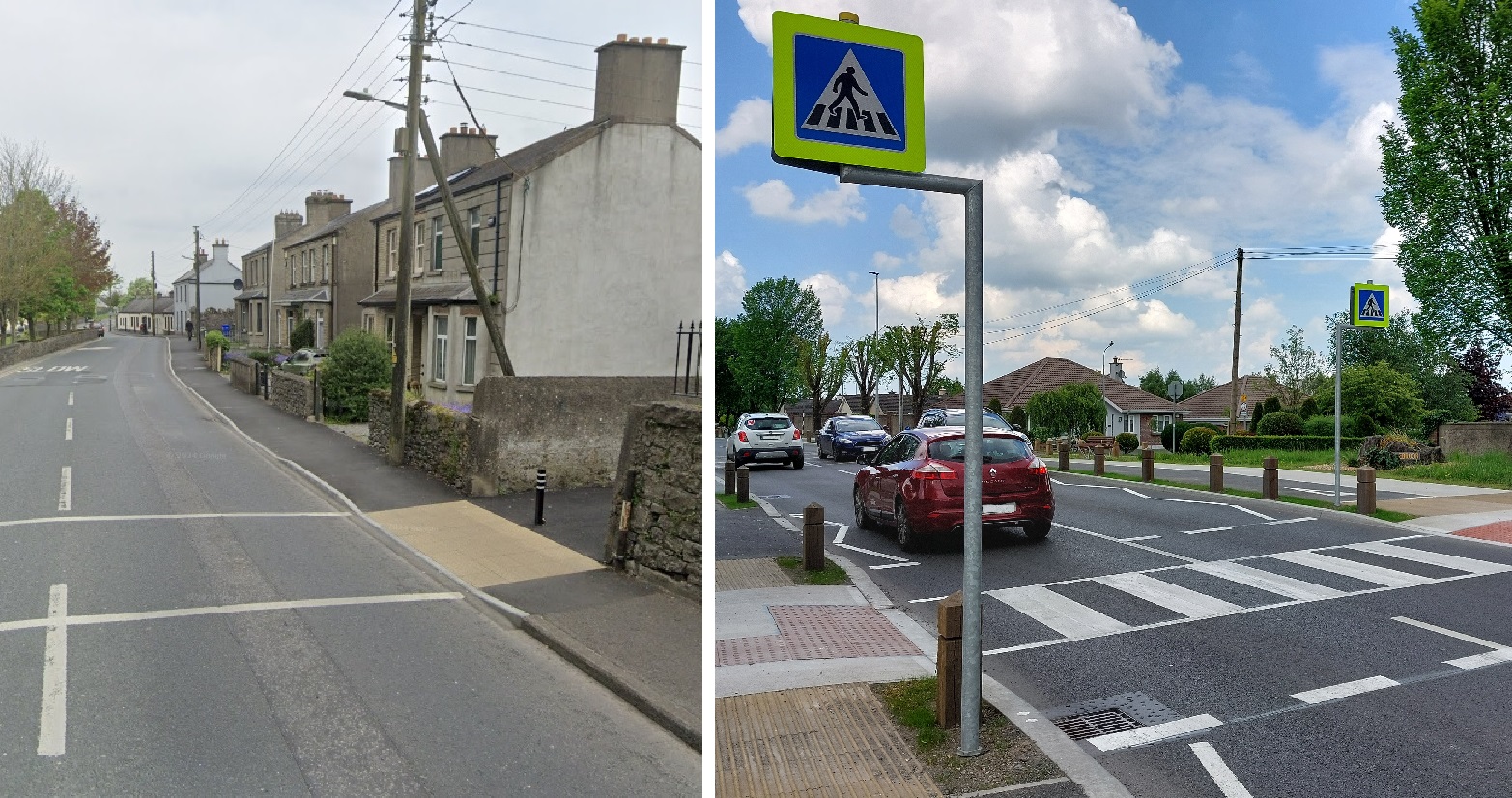 Laois safety concern at Portlaoise pedestrian crossing with no lights