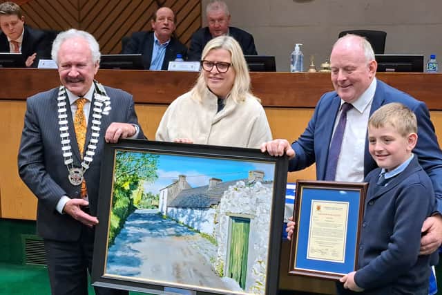 Laois council bestows highest honor on Ireland's farming leader
