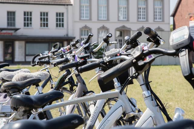 You'll be able to borrow an e-bike in Portarlington.