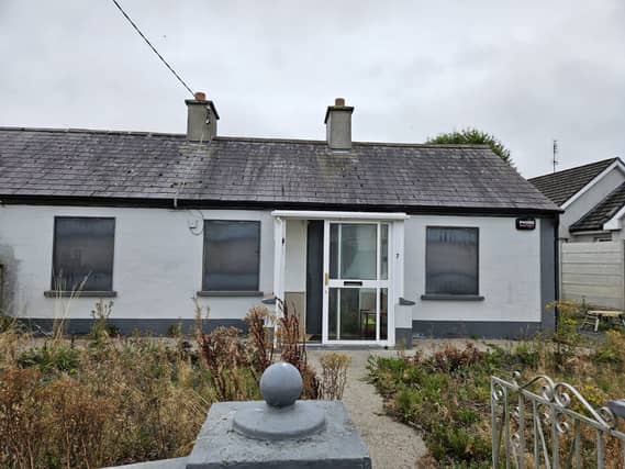 The property at 7 Harpurs Lane in Portlaoise was owned by Mary Cash. Photograph credit CAB