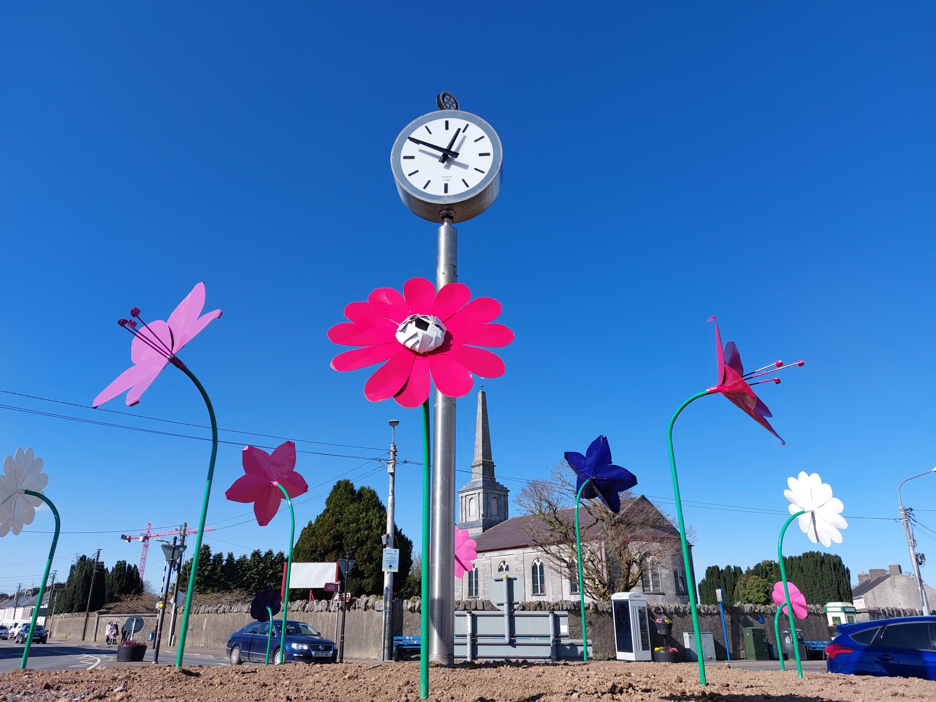More roundabouts to get sponsored advertising signs in Portlaoise