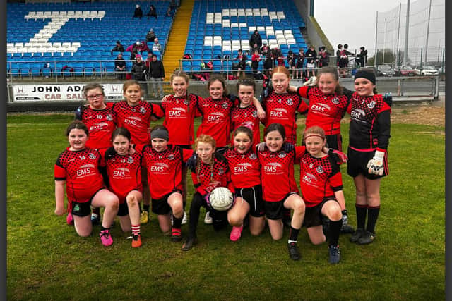 The Active Schools committee under the guidance of Deputy Principal and Active Schools coordinator Mr. Johnny Watson has done excellent work in promoting activity and fitness across the school over the course of the last two years. Pupils participate in the Cumann na mBunscol football and hurling finals on an annual basis and both teams brought home silverware this year having emerged as victors in both football and hurling finals. More below picture.