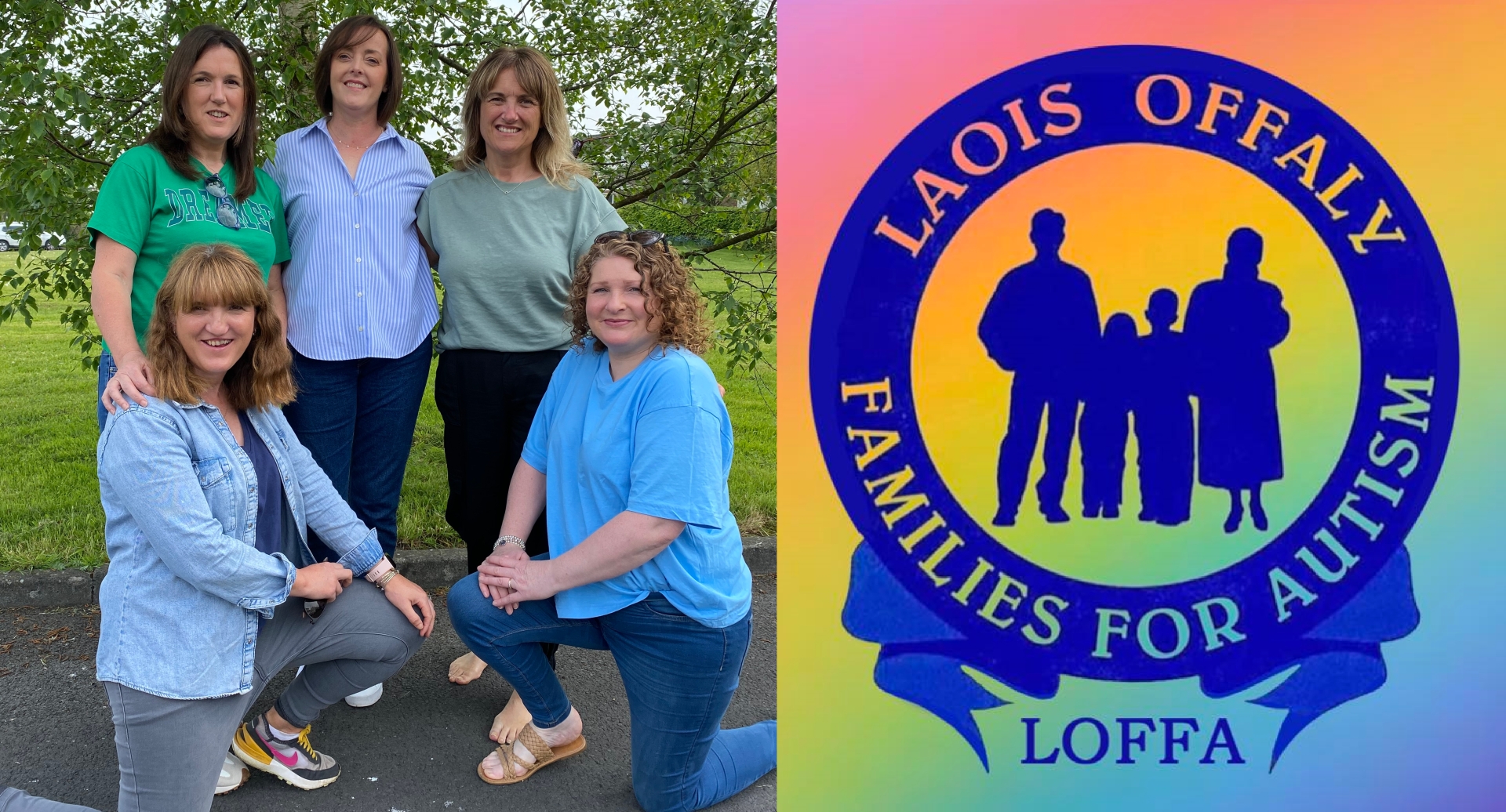 Back: Zita Kelly, Deirdre Kennedy and Orlaith O'Reilly. Front: Olivia Graham and Tammie Val Veldhoven