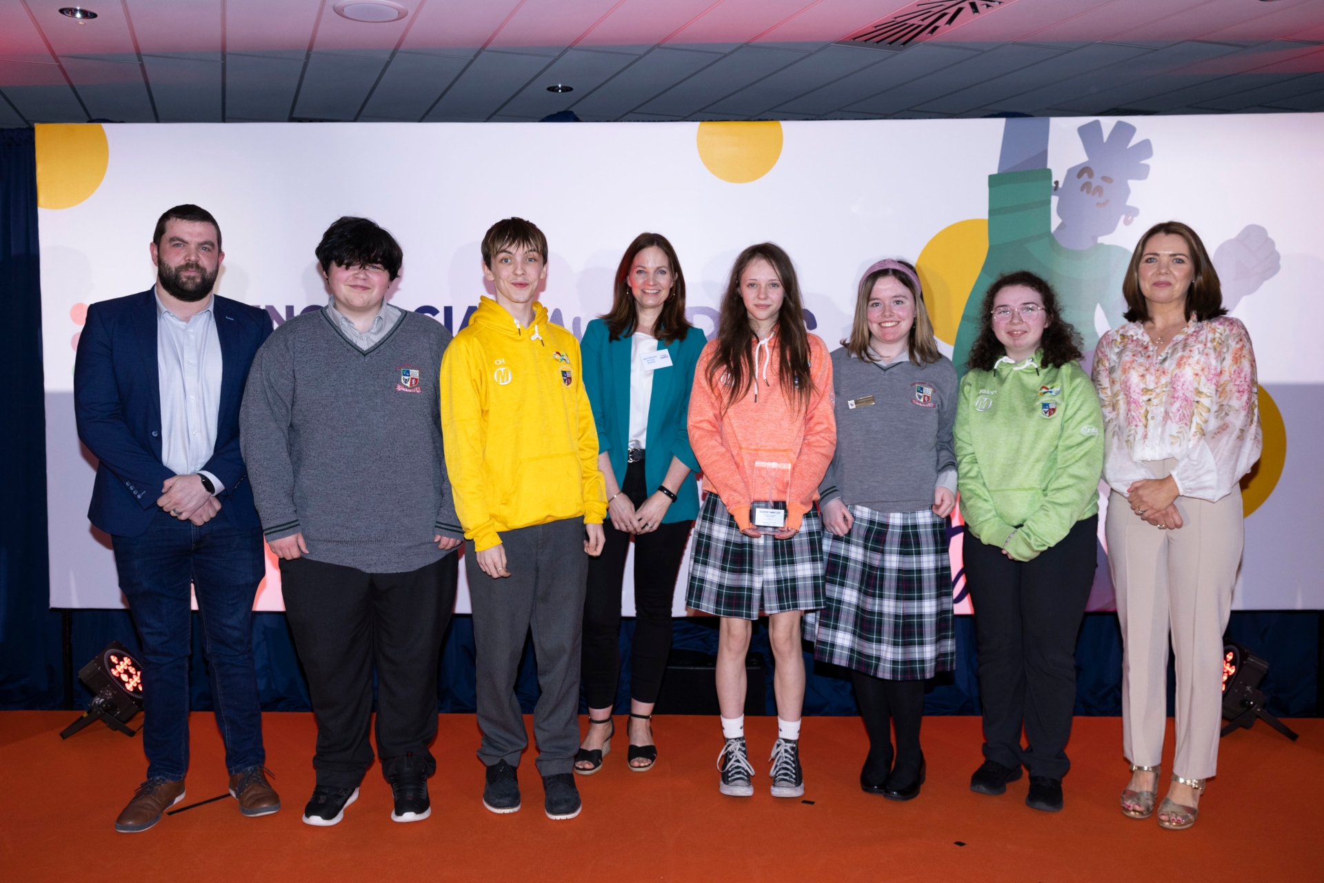 Portlaoise students shine bright at National Young Social Innovators Awards