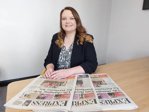Laura McLoughlin, managing editor of Leinster Express / Laois Live