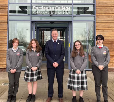 Aoibheann Grundy, Isabel Stafford, Mr Noel Daly, Caoimhe Murphy, Julia Dabasi