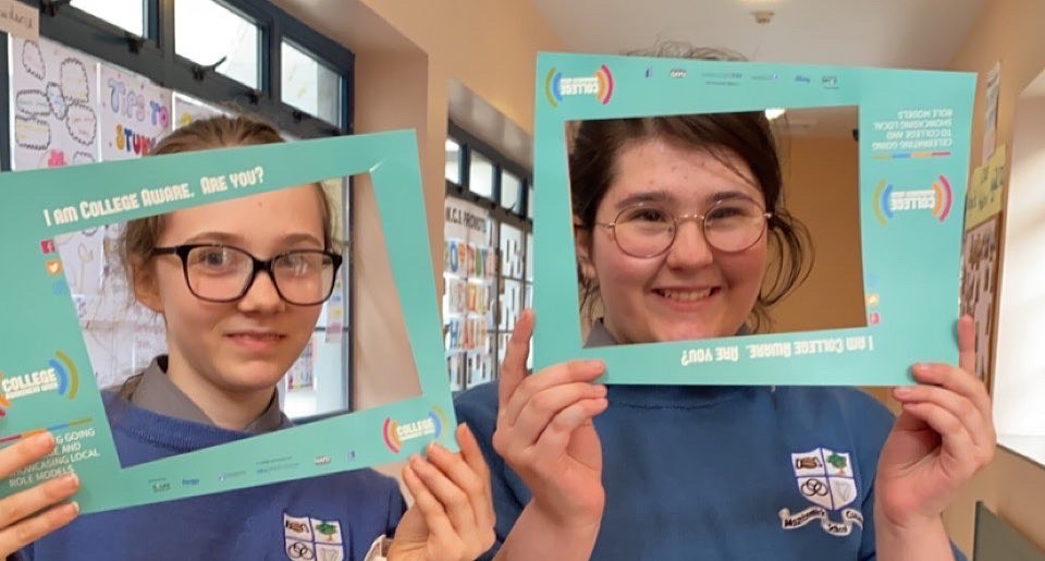 Students at Mountmellick Community School