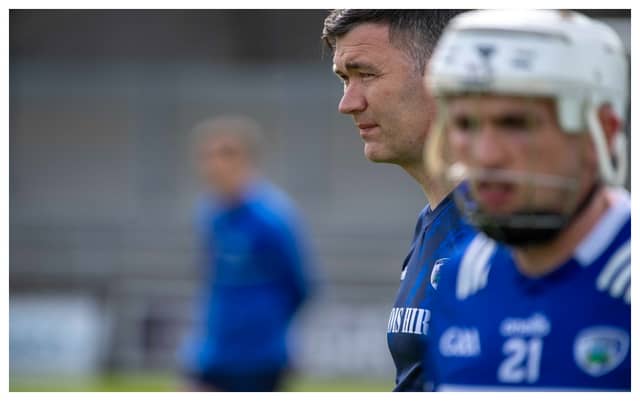 Laois Senior Hurling Manager, Willie Maher. Photo Domnick Walsh