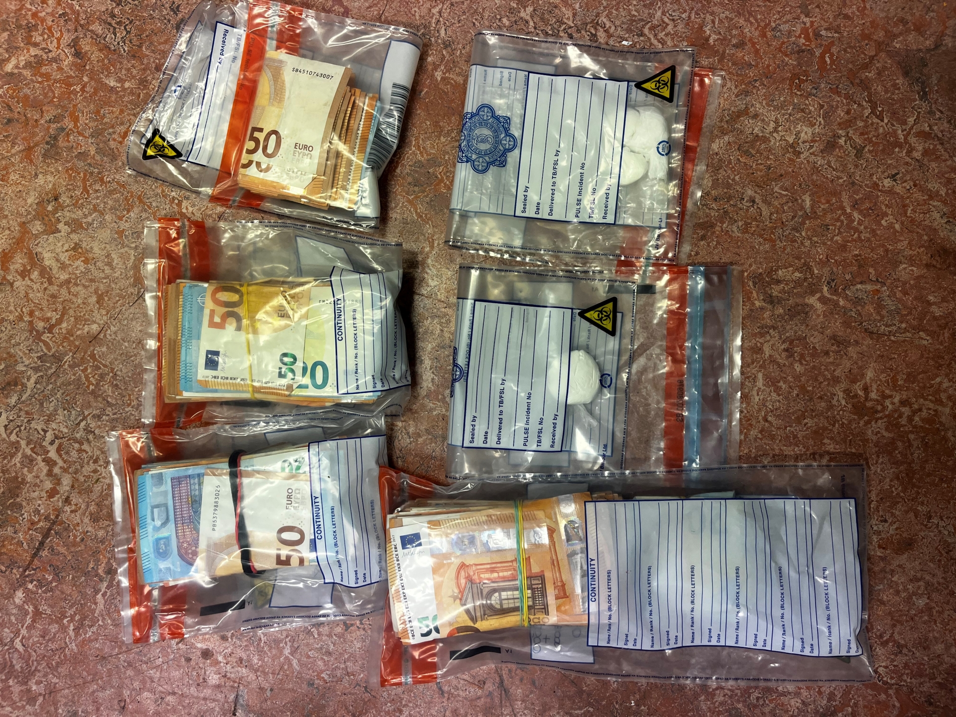 Cocaine and cash stash seized in Athy Garda search